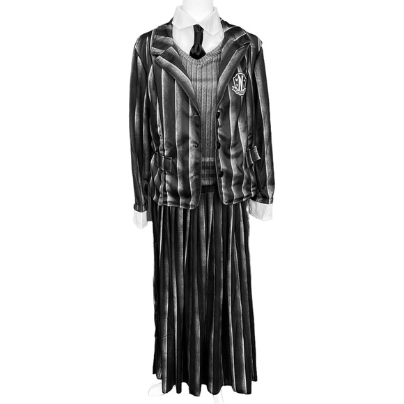 Wednesday Adams Costume Nevermore Academy Uniform - Picture 3 of 9
